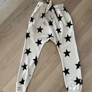 FRENCH TERRY STAR BAGGY PANTS